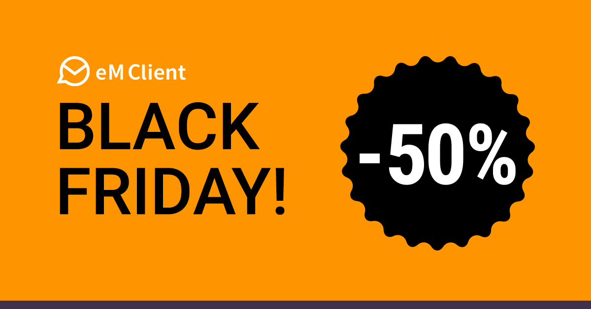 eM Client anniversary banner