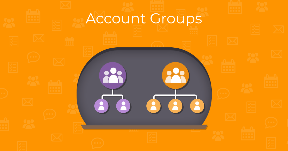 Declutter your sidebar with account groups