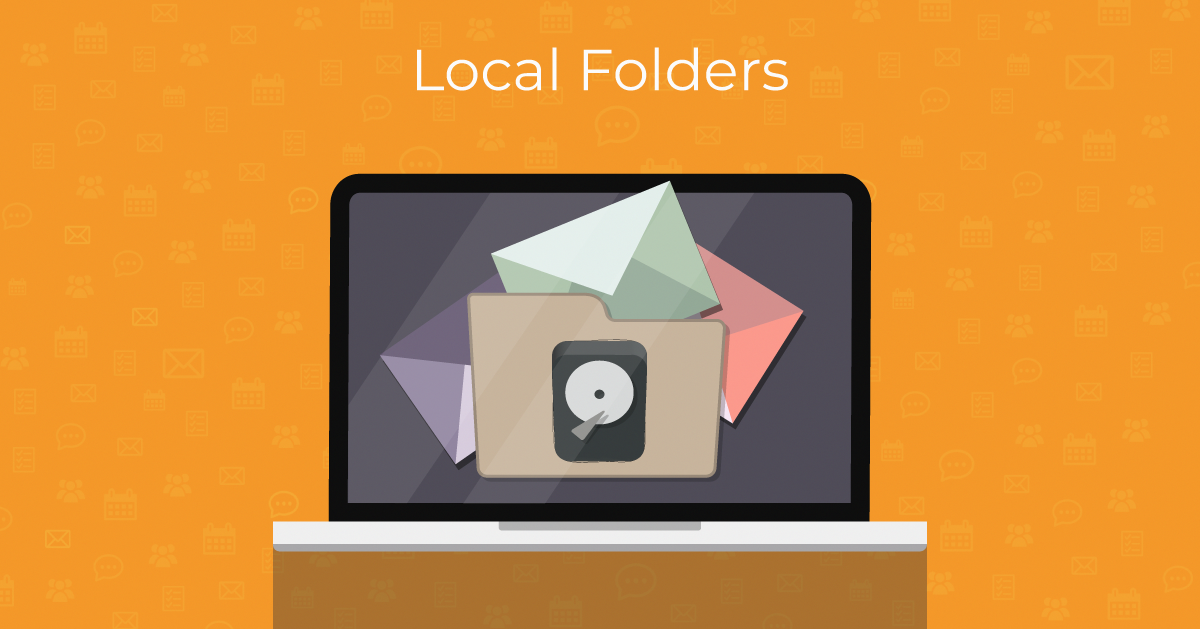 eM Client - Local folders